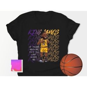 King James Shirt, Los Angeles Basketball Game Day T-shirt